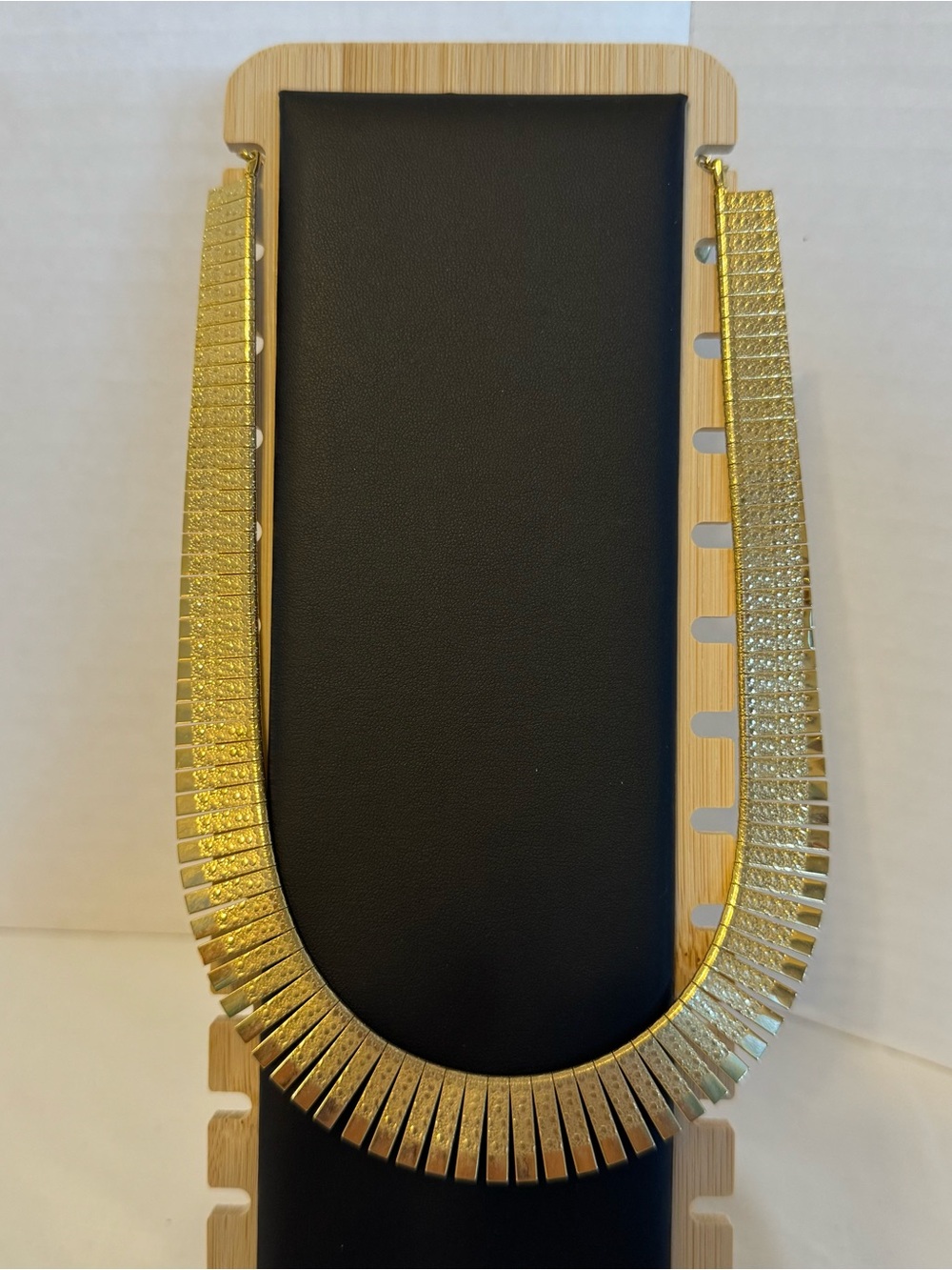 Vintage Cleopatra Fringe Collar Necklace